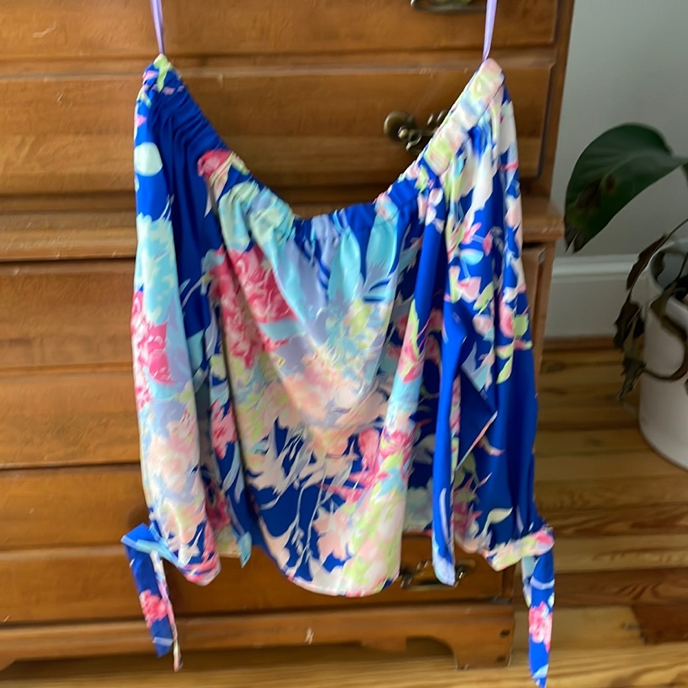 NWT Off The Shoulder Yumi Kim Floral Top (Sz Small)